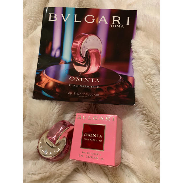 BVLGARI(ブルガリ)のブルガリ オムニア ピンクサファイア 5ml コスメ/美容の香水(香水(女性用))の商品写真