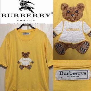 バーバリー(BURBERRY)の早い者勝ち！80〜90'sレア！バーバリー ロンドン バーバリーベア Ｔシャツ(Tシャツ/カットソー(半袖/袖なし))