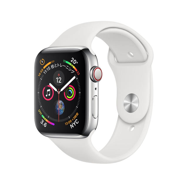 Apple Watch(アップルウォッチ)のApple Watch ホワイトスポーツバンド 新品未開封 スマホ/家電/カメラのスマホアクセサリー(その他)の商品写真