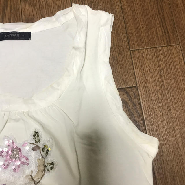 ARTISAN(アルティザン)のアルティザン 袖なしTシャツ レディースのトップス(Tシャツ(半袖/袖なし))の商品写真