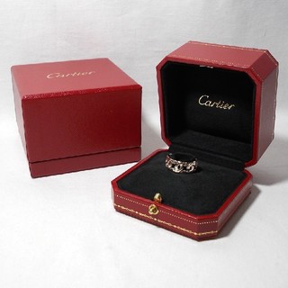 カルティエ(Cartier)の【★美品☆本物★人気☆】カルティエ K18WG アントルラセ リング 12号(リング(指輪))