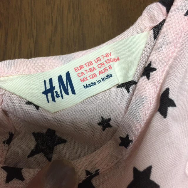 H&M(エイチアンドエム)のH&Mのワンピース キッズ/ベビー/マタニティのキッズ服女の子用(90cm~)(ワンピース)の商品写真