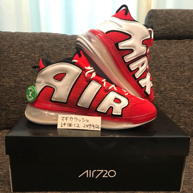 NIKE(ナイキ)の【stockx購入】more uptempo 720 red chicago メンズの靴/シューズ(スニーカー)の商品写真