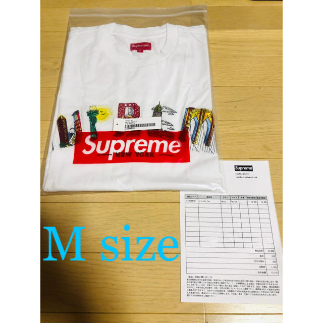 トップスSupreme  City Arc Tee ホワイト Mサイズ