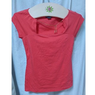アルマーニエクスチェンジ(ARMANI EXCHANGE)のA/X ロゴチャーム付 Tシャツ(Tシャツ(半袖/袖なし))