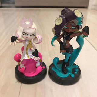 ニンテンドウ(任天堂)のスプラトゥーン ヒメ&イイダ amiibo(ゲームキャラクター)