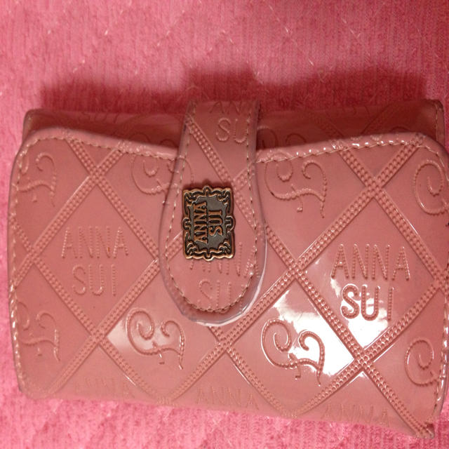 ANNA SUI(アナスイ)のANNASUIの財布ピンク☆中古激安 レディースのファッション小物(財布)の商品写真