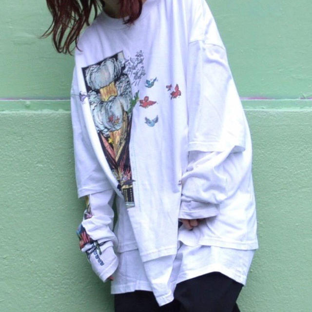 KIDILL ロングTレイヤード カットソー KIDILL ロングTレイヤード カットソー