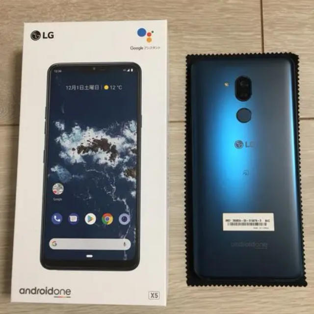 LG Electronics(エルジーエレクトロニクス)の☆GW特別特価☆ Android One X5 simフリー スマホ/家電/カメラのスマートフォン/携帯電話(スマートフォン本体)の商品写真