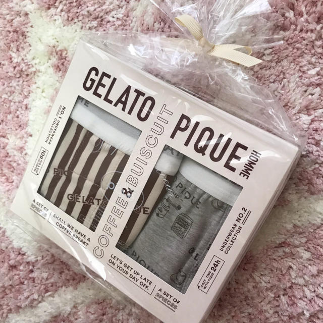gelato pique(ジェラートピケ)の【HOMME】ボクサーパンツセット メンズのアンダーウェア(ボクサーパンツ)の商品写真