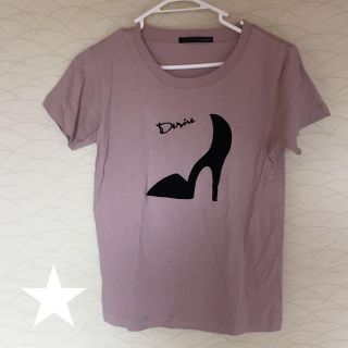 ヘザー(heather)のへザー Tシャツ ピンク系☆値段交渉ok(Tシャツ(半袖/袖なし))