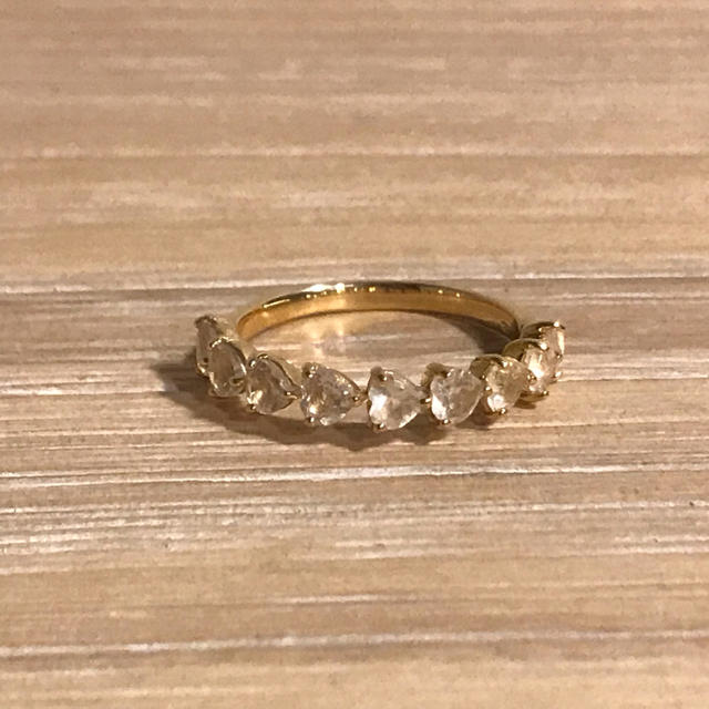 定価¥36,000 ローズクォーツ ハーフエタニティリング 1