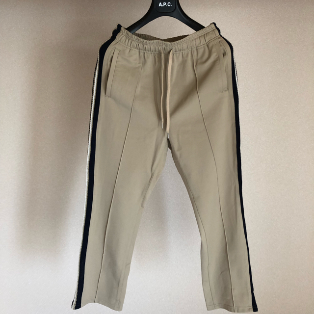 YOKE KNIT LINE TAPE TRACK PANTS メンズのパンツ(その他)の商品写真