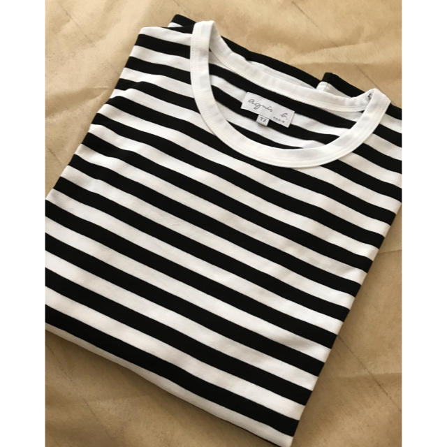agnes b.(アニエスベー)のagnes b.   ボーダーTシャツ  レディースのトップス(Tシャツ(長袖/七分))の商品写真