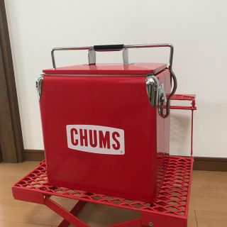 チャムス(CHUMS)の【美品】CHUMS チャムス スチールクーラー ボックス(その他)