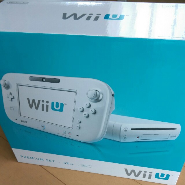 Wii U(ウィーユー)のWii U プレミアムセット32 GB 白 新品未使用 エンタメ/ホビーのゲームソフト/ゲーム機本体(家庭用ゲーム機本体)の商品写真