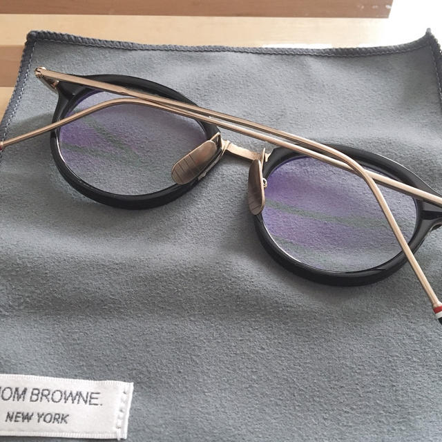 THOM BROWNE(トムブラウン)のメイヤ様専用 トムブラウン メガネ TB-011A-46 メンズのファッション小物(サングラス/メガネ)の商品写真