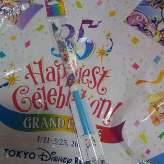 ディズニー(Disney)のディズニー35周年グランドフィナーレフラッグ(キャラクターグッズ)