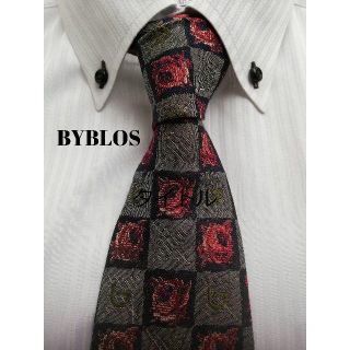 ビブロス(BYBLOS)の中古　BYBLOS 　ビブロス　高級　シルク　ネクタイ(ネクタイ)