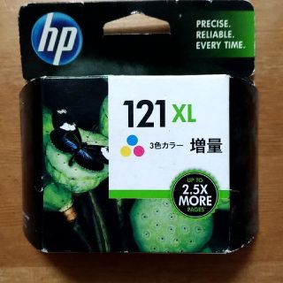 ヒューレットパッカード(HP)のHP 121XL 三色　増量　インク　未開封　純正(OA機器)