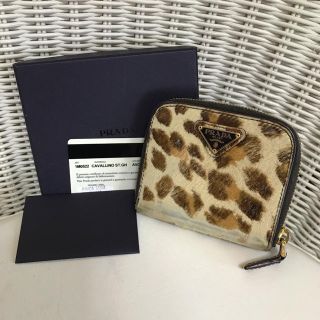 プラダ(PRADA)の値下げPRADA♡財布♡ハラコ(財布)