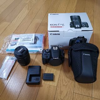 キヤノン(Canon)のCanon EOS Kiss X7 レンズキット ケース付き(デジタル一眼)