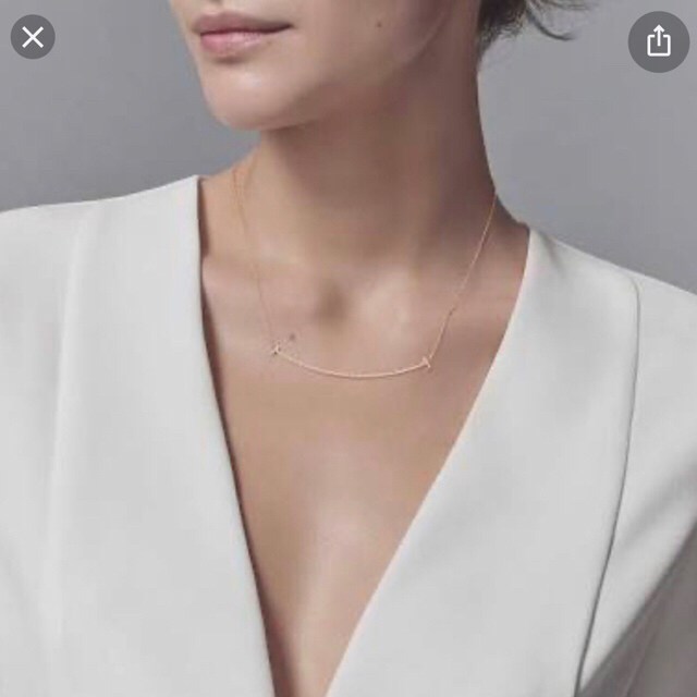 Tiffany & Co. - Tiffany 日本未入荷 T smile ネックレスの通販 by