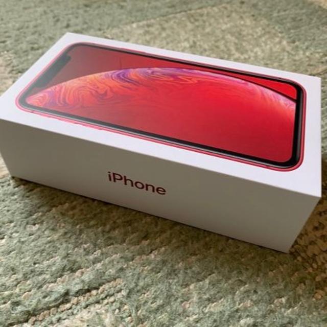 本物品質の Apple - 新品未使用 iPhone XR 64GB docomo RED後日SIMﾌﾘｰ 