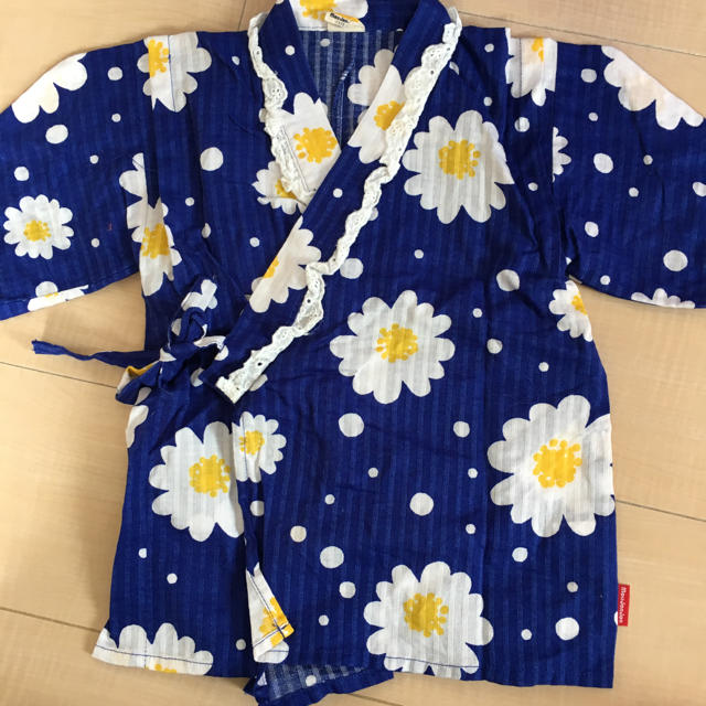 mou jon jon(ムージョンジョン)の浴衣 お値下不可 キッズ/ベビー/マタニティのキッズ服女の子用(90cm~)(甚平/浴衣)の商品写真