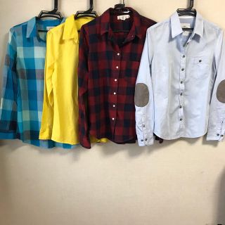 ギャップ(GAP)の【おまとめお買い得】⭐️GＡP  .H&Mなどシャツ4点セット⭐️(シャツ/ブラウス(長袖/七分))