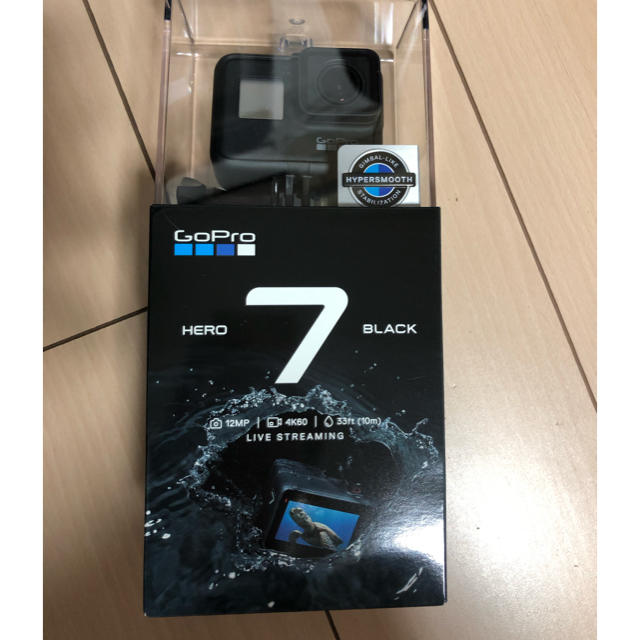 新品未開封GoPro HERO7 BLACK CHDHX-701-FWゴープ