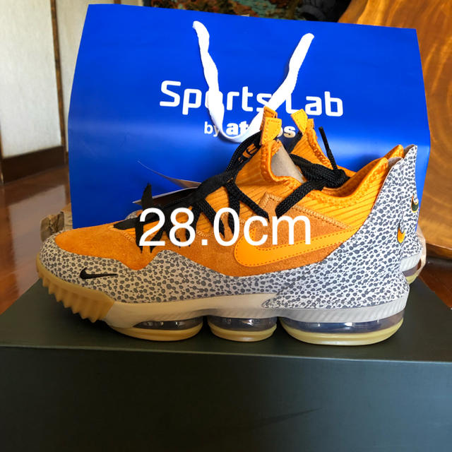 新品【NIKE】レブロン16LOW「サファリ(SAFARI)」28cm | www