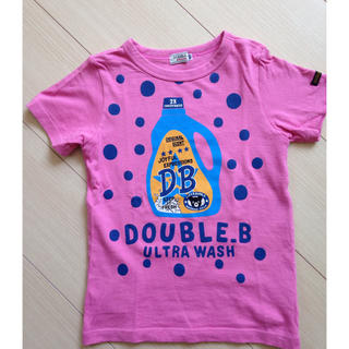 ダブルビー(DOUBLE.B)の美品 double B 120cm Ｔシャツ(Tシャツ/カットソー)