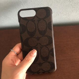 コーチ(COACH)の【未使用に近い】COACH iPhoneケース(iPhoneケース)