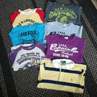 ジャンクストアー(JUNK STORE)の男の子　120センチ　長袖　JUNK store  ポロ　HusHusH (Tシャツ/カットソー)