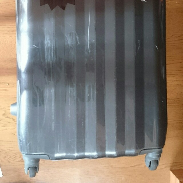 中古 スーツケース AMERICAN TOURISTERグレー 鍵なし57×40