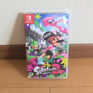 ニンテンドースイッチ(Nintendo Switch)の【NINTENDO Switch】スプラトゥーン２(家庭用ゲームソフト)