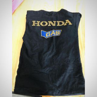 ホンダ(ホンダ)のHONDA GAS Tシャツ スタッズ(Tシャツ/カットソー(七分/長袖))