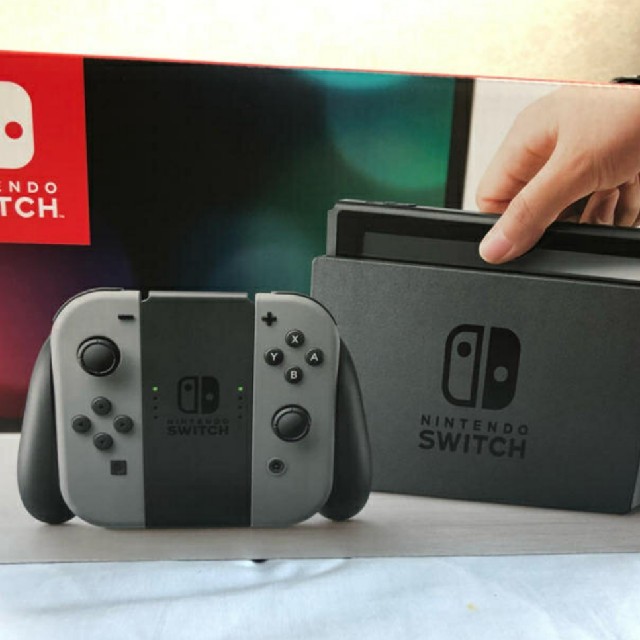 家庭用ゲーム機本体switch グレー 新品未開封