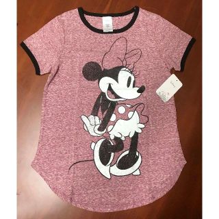 ディズニー(Disney)の新品 ★ ミニー 半袖 Tシャツ Lサイズ ビンテージ風 レディース COY(Tシャツ(半袖/袖なし))