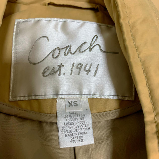 COACH(コーチ)の週末限定セール★コーチのコート XS レディースのジャケット/アウター(モッズコート)の商品写真