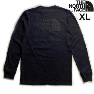 ザノースフェイス(THE NORTH FACE)の売切!ノースフェイス長袖Tシャツ 1966バックプリント(XL)黒 180902(Tシャツ/カットソー(七分/長袖))