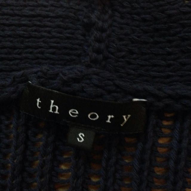 theory(セオリー)のtheory  ネイビーカーディガン レディースのトップス(カーディガン)の商品写真