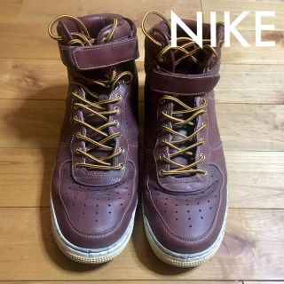 ナイキ(NIKE)のナイキ NIKE AIR FORCE 1 SUPREME HIGH QS(スニーカー)