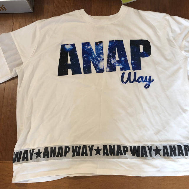 ANAP(アナップ)のANAP 160 ティシャツ レディースのトップス(Tシャツ(半袖/袖なし))の商品写真