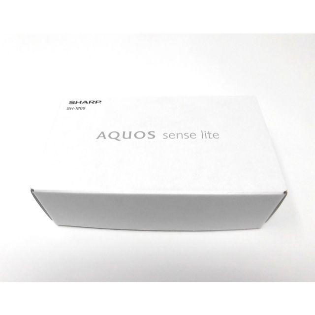 SHARP - 【ほぼ新品】AQUOS sense lite SH-M05 黒 SIMフリー