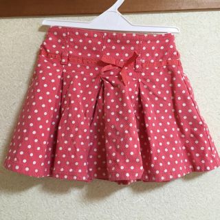 ベビーギャップ(babyGAP)のsumire 様専用 babyGAP ドットスカート 3yars ピンク 照明車(スカート)