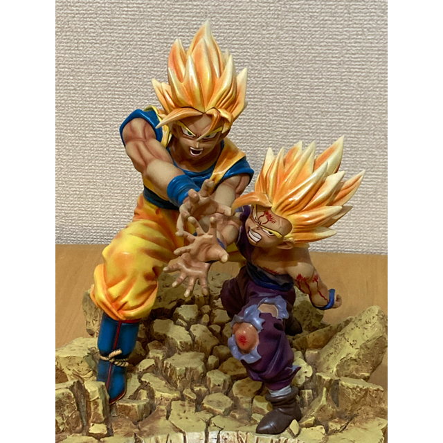 ドラゴンボール(ドラゴンボール)のドラゴンボール 親子かめはめ波 ガレージキット エンタメ/ホビーのフィギュア(アニメ/ゲーム)の商品写真