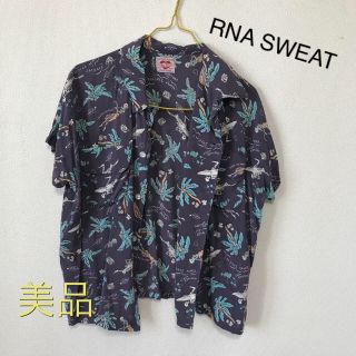 アールエヌエー(RNA)の【値下げ】 RNA SWEAT アロハシャツ M(シャツ/ブラウス(半袖/袖なし))