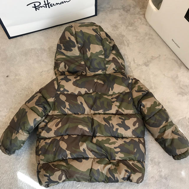 ZARA KIDS(ザラキッズ)のダウンジャケット キッズ/ベビー/マタニティのキッズ服男の子用(90cm~)(ジャケット/上着)の商品写真